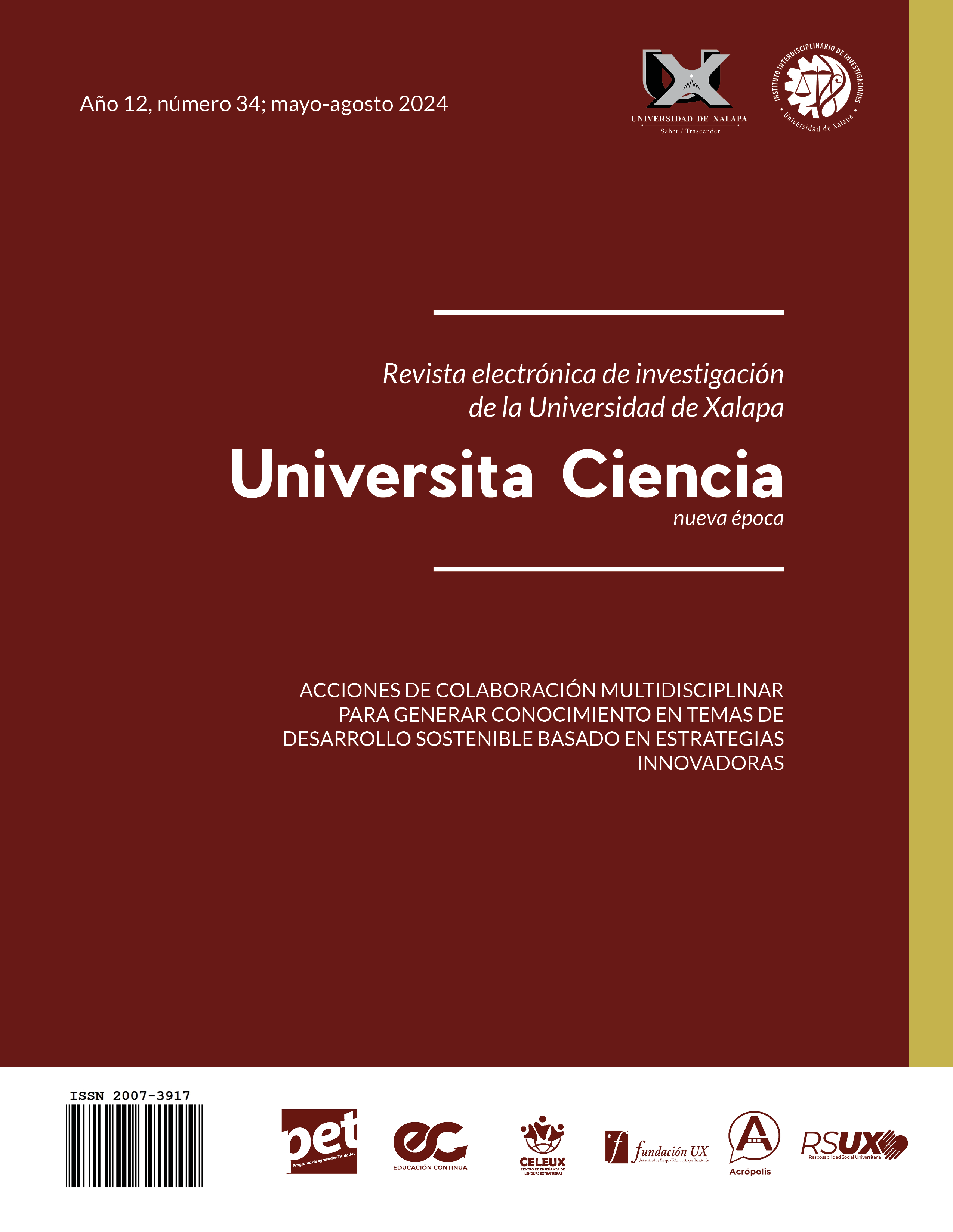 					Ver Vol. 12 Núm. 34 (2024): Acciones de colaboración multidisciplinar para generar conocimiento en temas de desarrollo sostenible basado en estrategias innovadoras
				